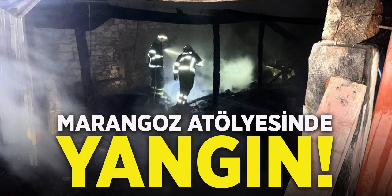 Marangoz Atölyesinde Yangın!