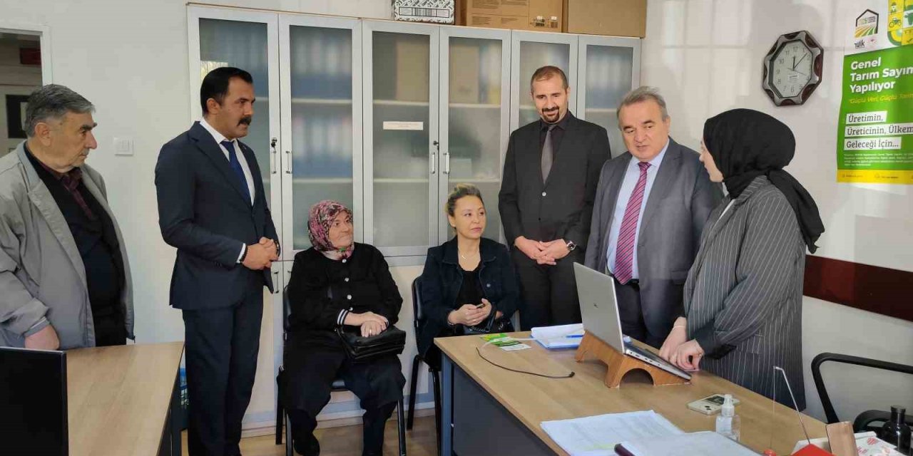 Bozüyük’te 2025 Genel Tarım Sayım Kayıtları Devam Ediyor