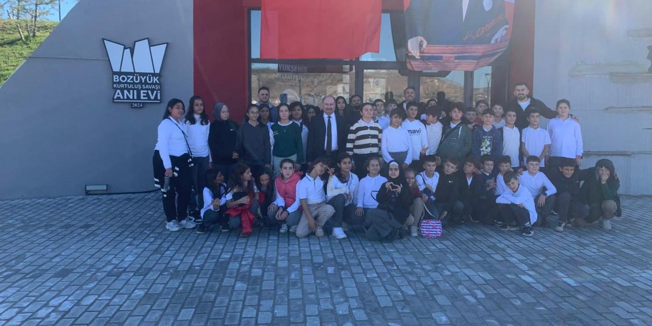 Öğrenciler Anı Evi'ni Gezdi