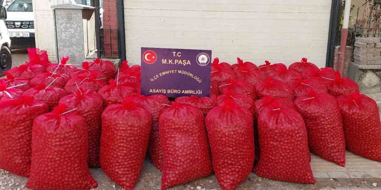 Hırsızlar 46 Çuval Ceviz İle Yakalandı