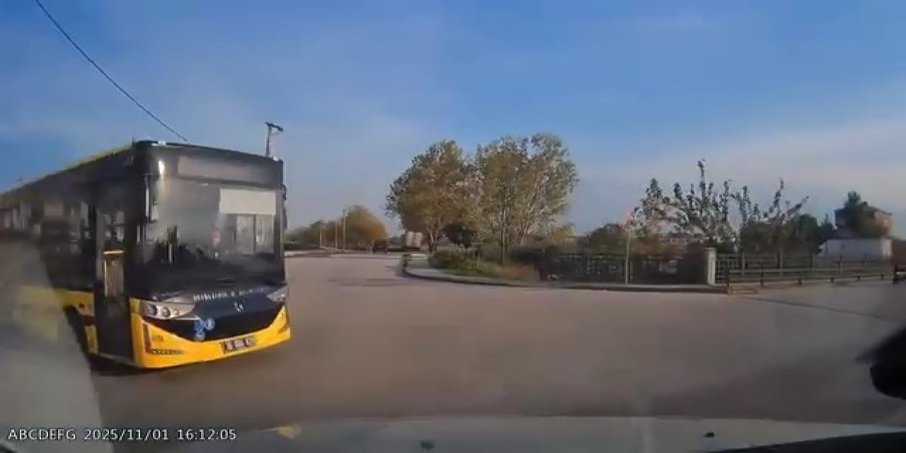 Trafikte Ölümle Burun Buruna Geldiler