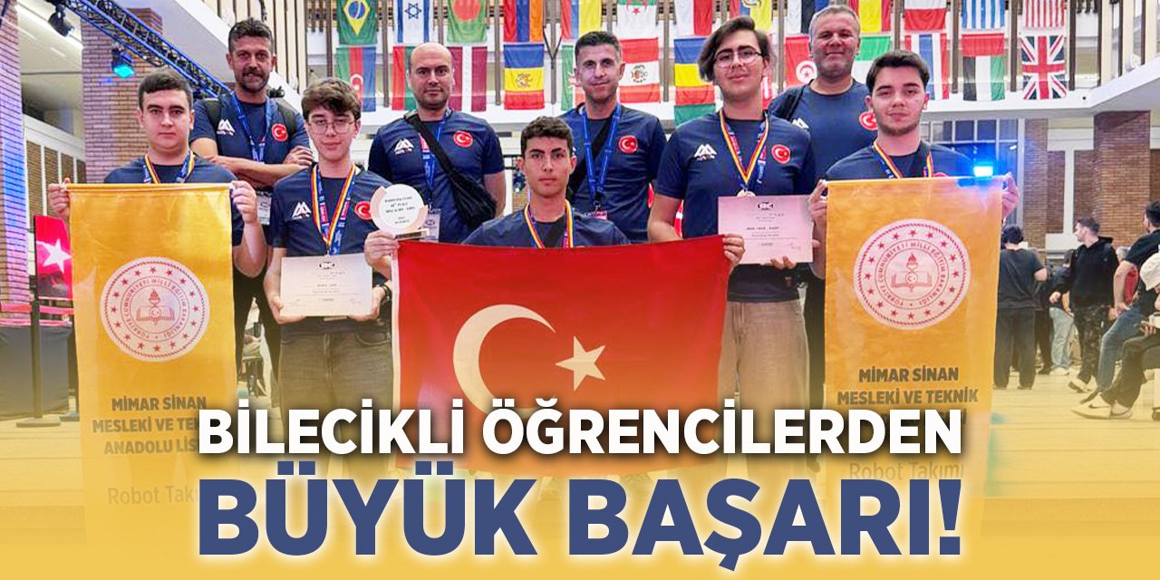 Bilecikli Öğrencilerden Büyük Başarı!