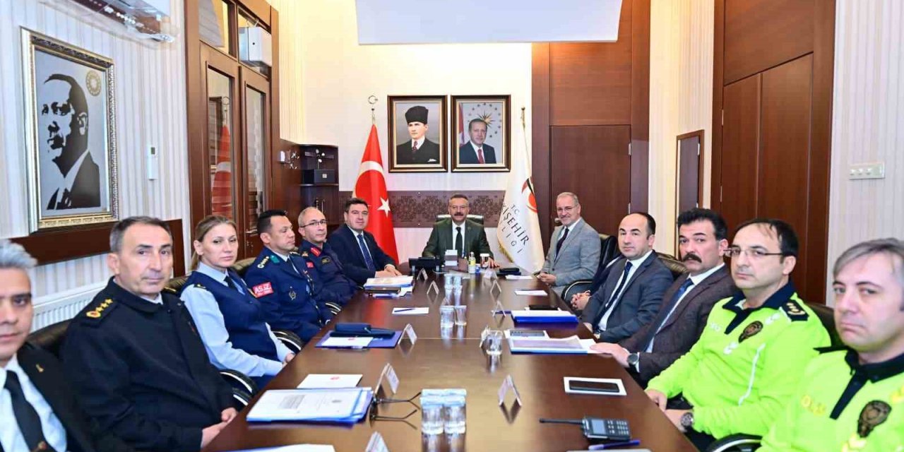 İl Güvenlik Ve Asayiş Koordinasyon Toplantısı Yapıldı