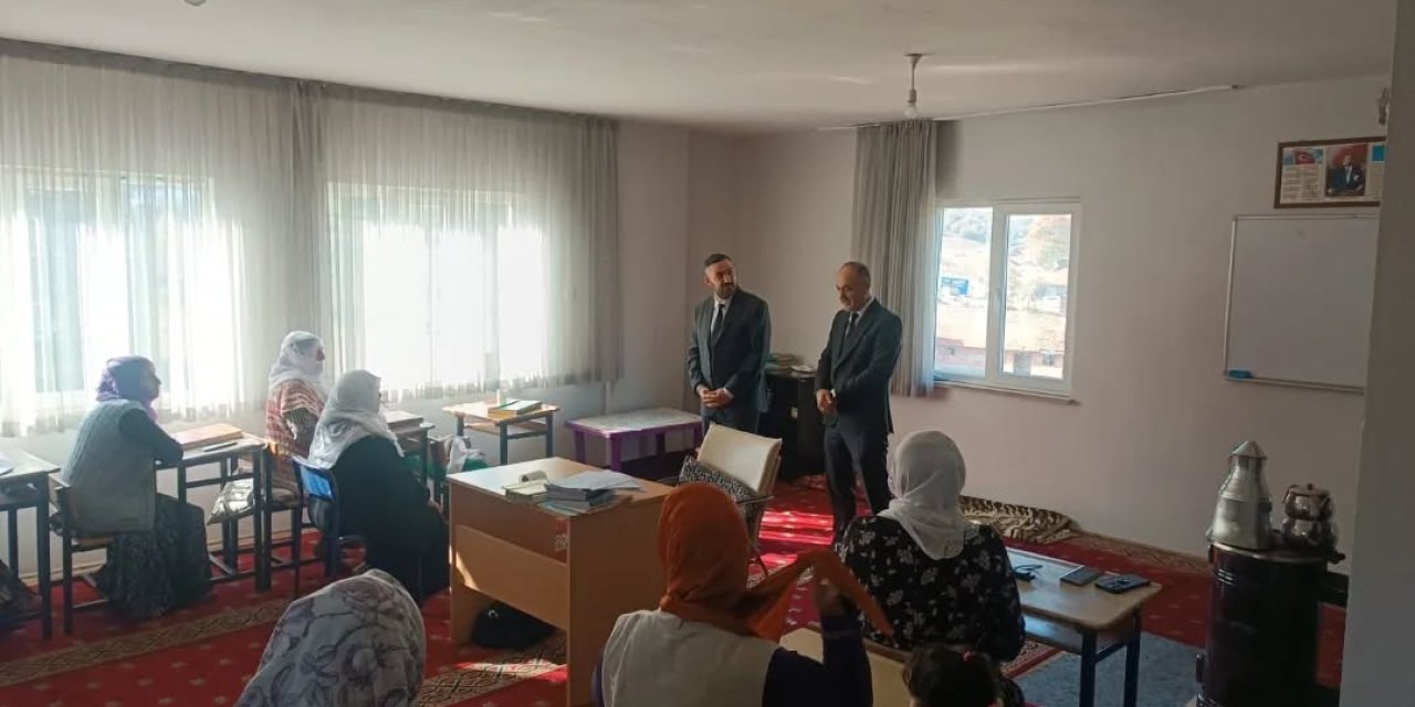 Müftü Arpacı'dan Kuran Kursuna Ziyaret