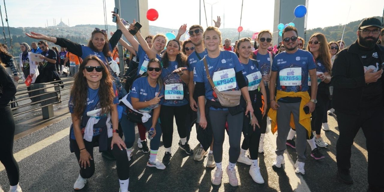 Osmangazi Elektrik Perakende, 47. İstanbul Maratonu’nda çocuklar için koştu