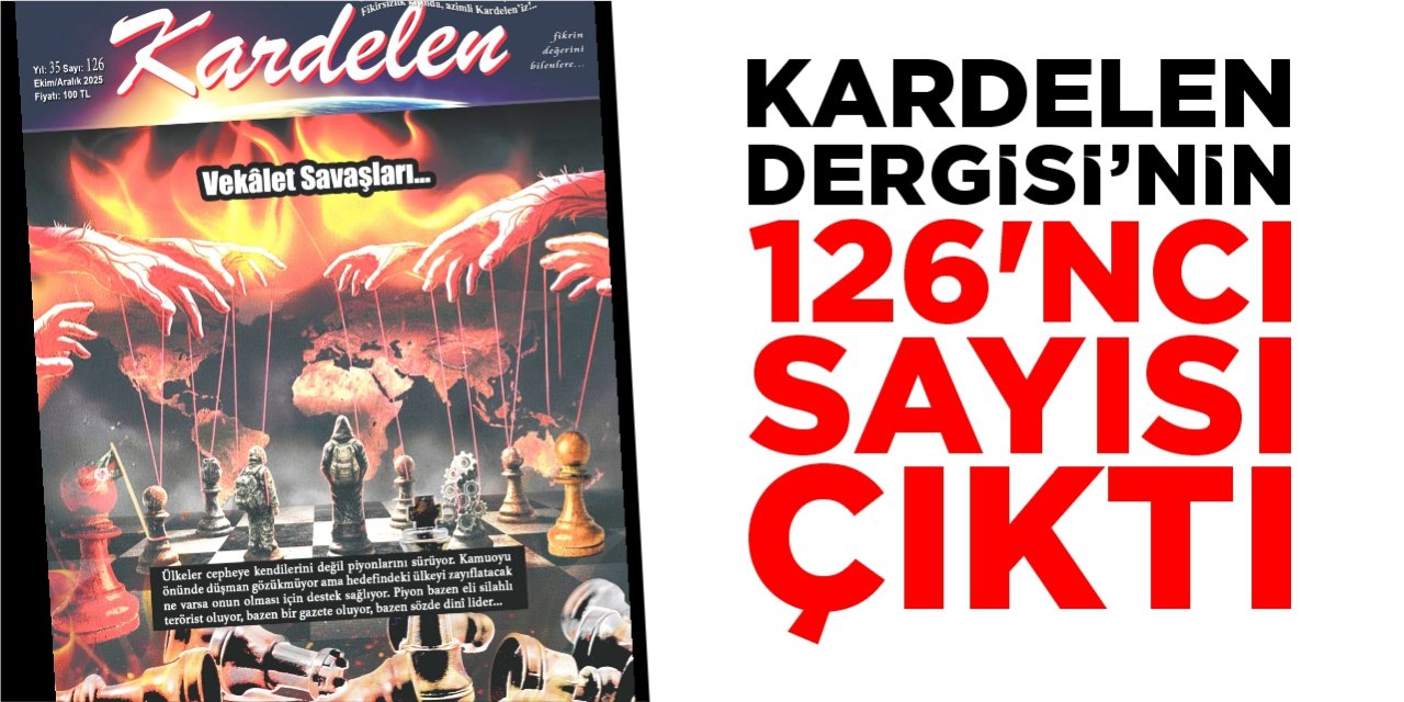 Kardelen'in 126'ncı sayısı çıktı