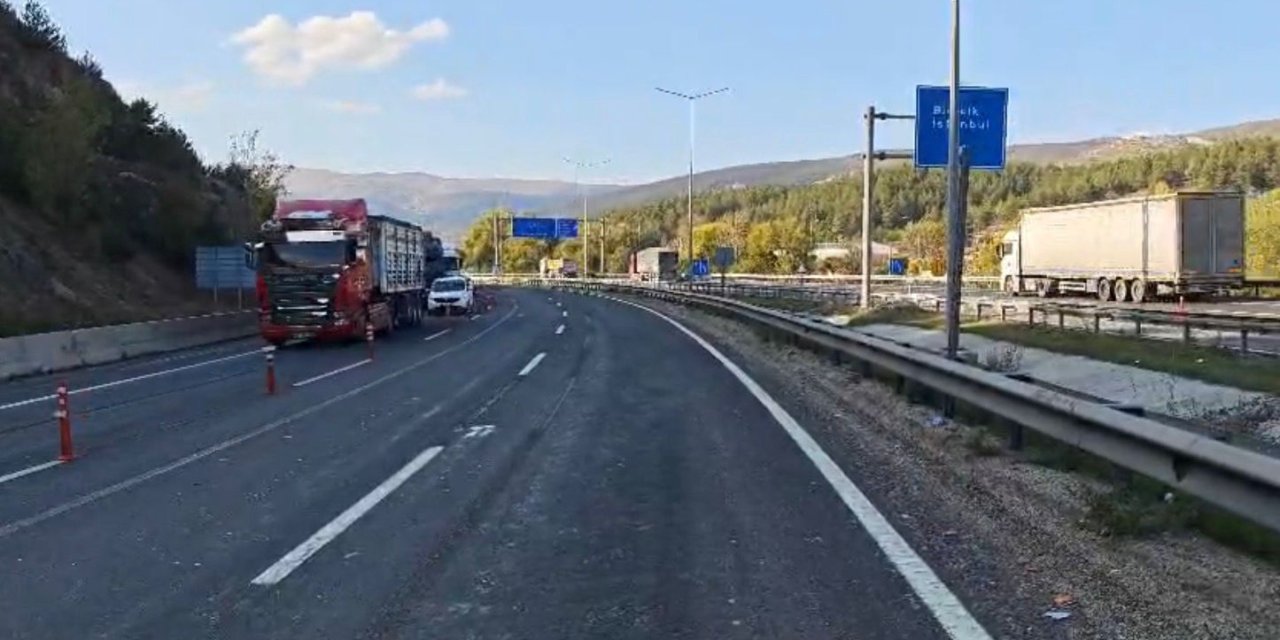 Bozüyük Çevreyolu'nda Trafik Normale Döndü