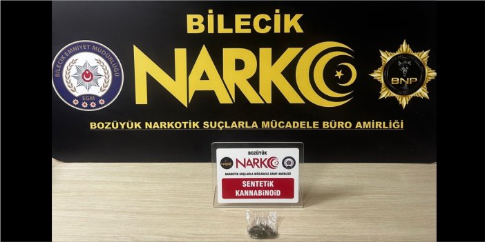 Bilecik’te uyuşturucu operasyonu!