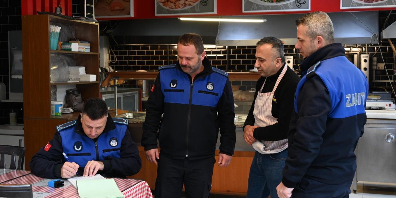 Bozüyük'te lokantalara denetim!