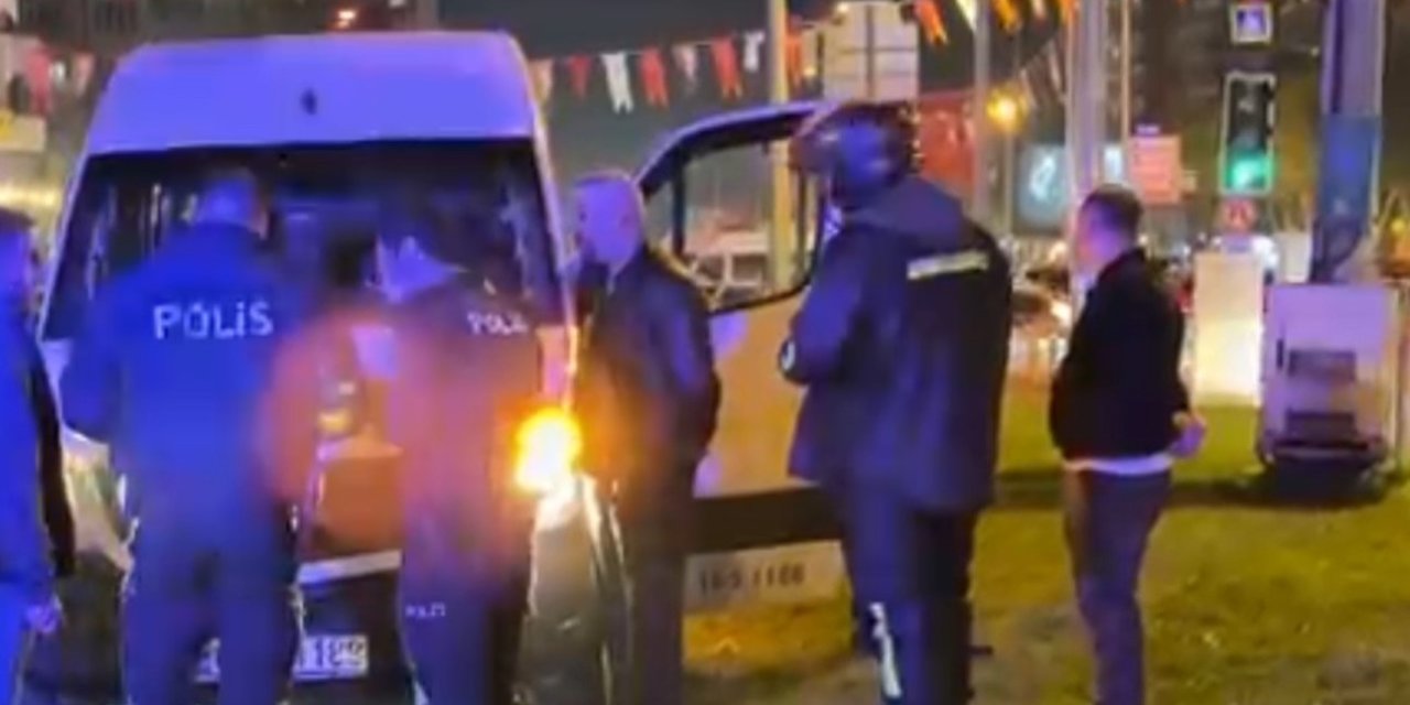 Servis Aracının Çarptığı Yaya Ağır Yaralandı