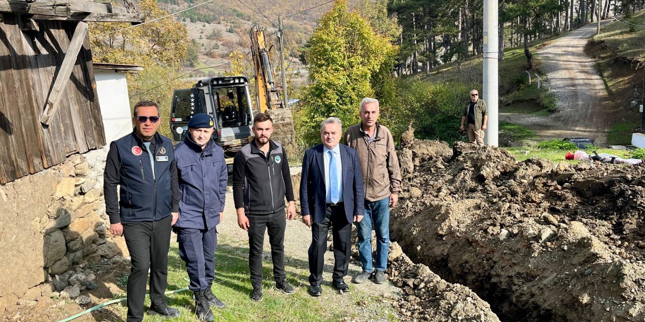 Kaymakam Öztürk İncelemelerde Bulundu