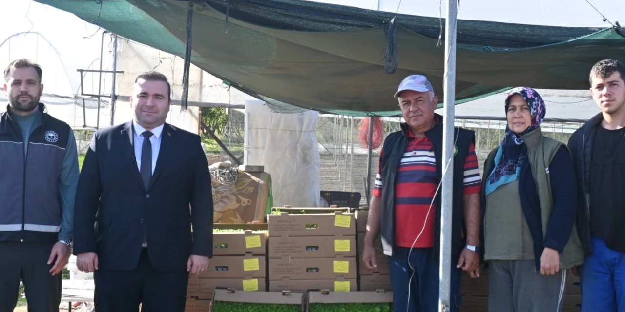 İnhisar'da Çiftçilere Tohum Dağıtıldı