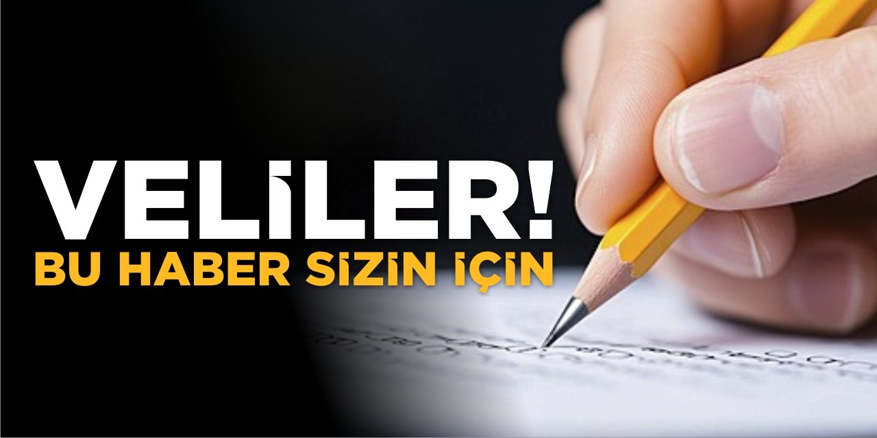 Veliler Bu Haber Sizin İçin!