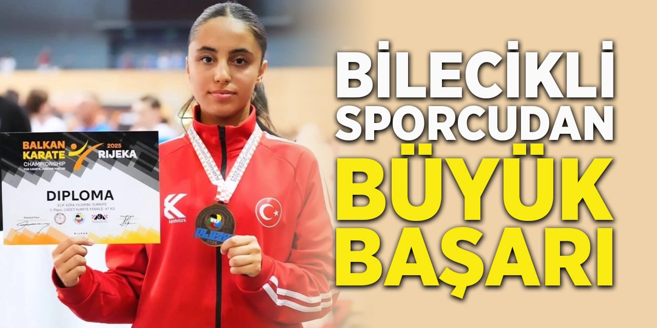 Bilecikli Sporcudan Büyük Başarı