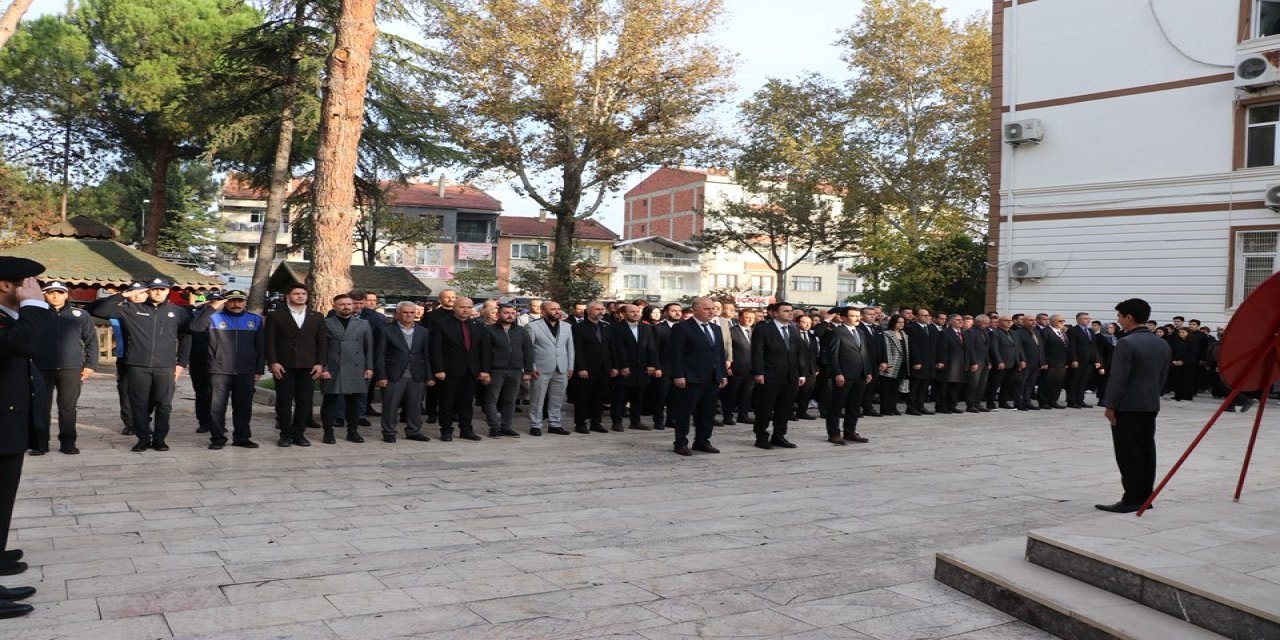 Osmaneli'nde Gazi Mustafa Kemal Atatürk Anıldı