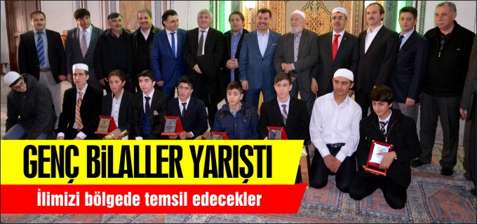 GENÇ BİLALLER YARIŞTI