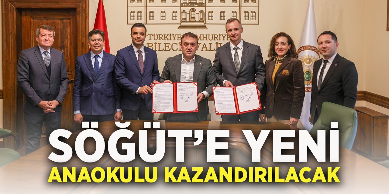 Söğüt'e Yeni Anaokulu Kazandırılacak