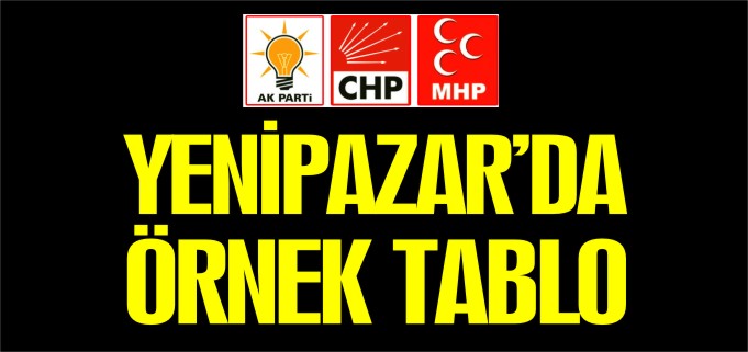 YENİPAZAR’DA ÖRNEK TABLO