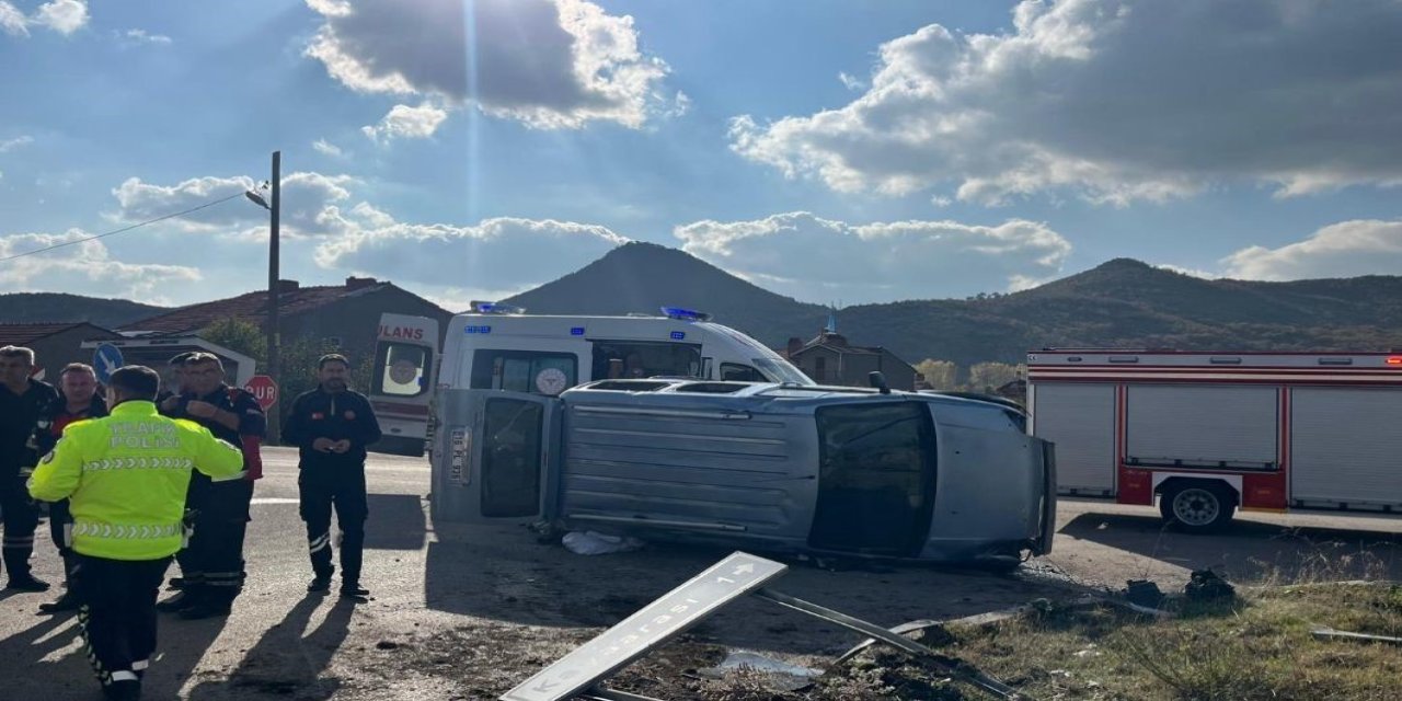 Trafik Kazası: 7 Yaralı