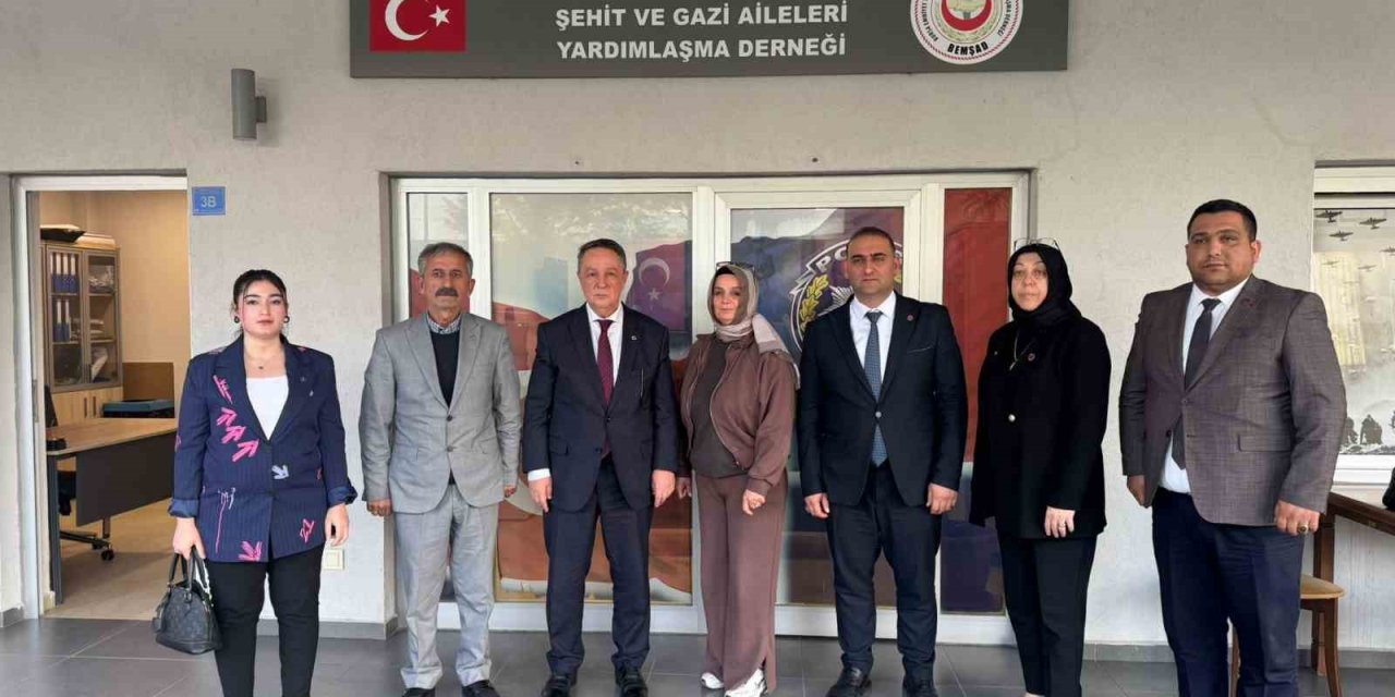 Büyük Birlik Partisi’nden, Şehit Ve Gazi Aileleri Derneklerine Anlamlı Ziyaret