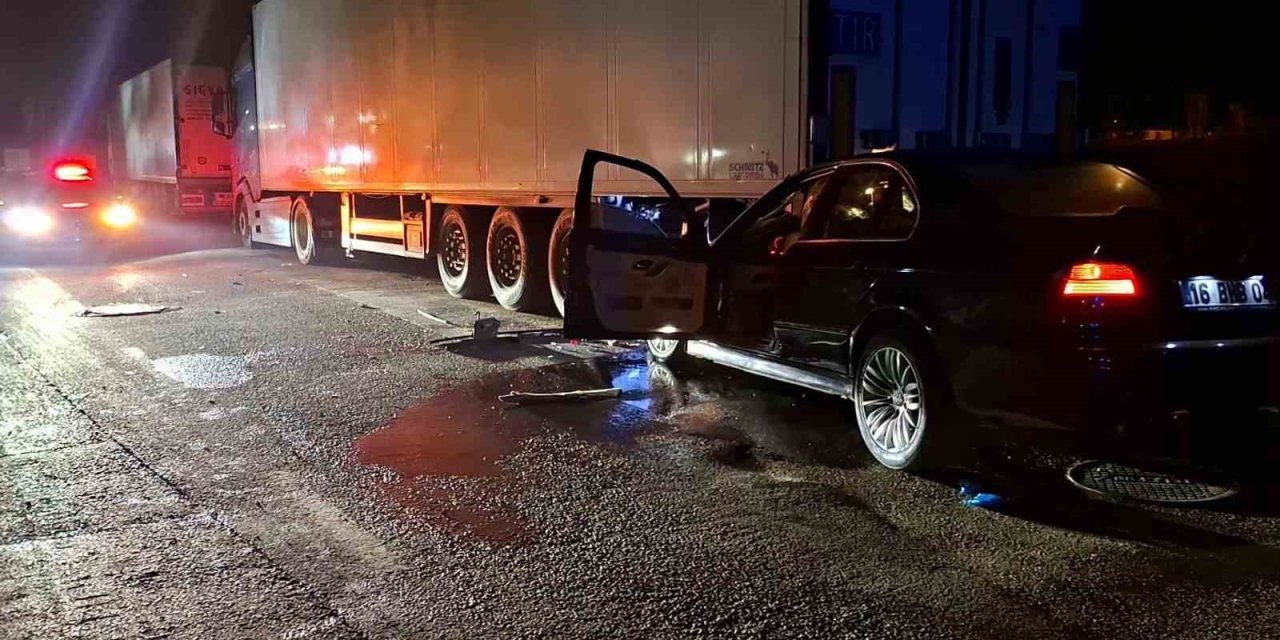 Feci Kazadan Acı Haber Geldi : Sürücü Hayatını Kaybetti