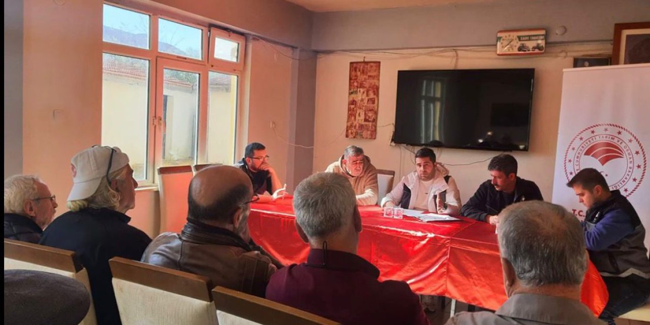 Bozüyük'te Tarımsal Değerlendirme Toplantısı
