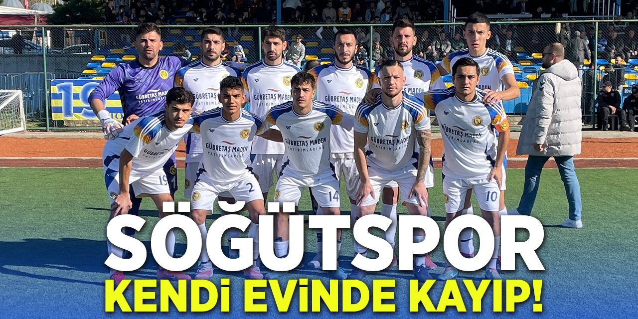 Söğütspor Kendi Evinde Kayıp!