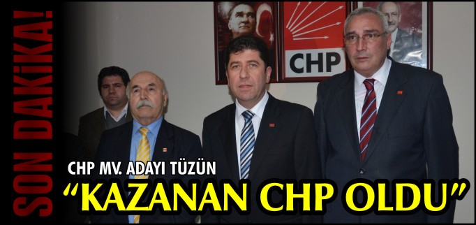 "KAZANAN CHP OLDU"
