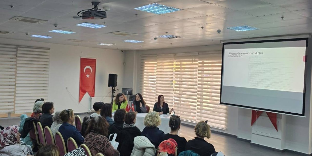 Bozüyük'te Meme Kanseri Hakkında Bilgilendirme Yapıldı