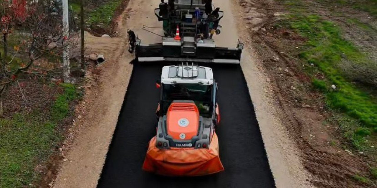 Gölpazarı'nda Köy Yolları Asfaltlanıyor