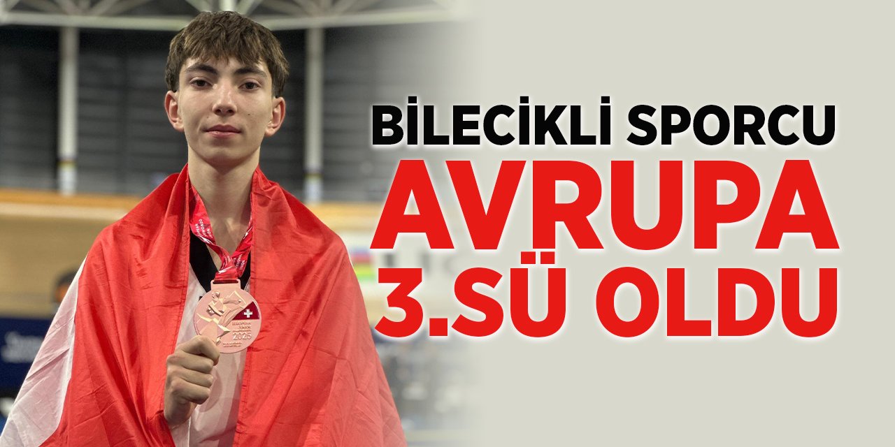 Bilecikli Sporcu Avrupa 3.sü Oldu