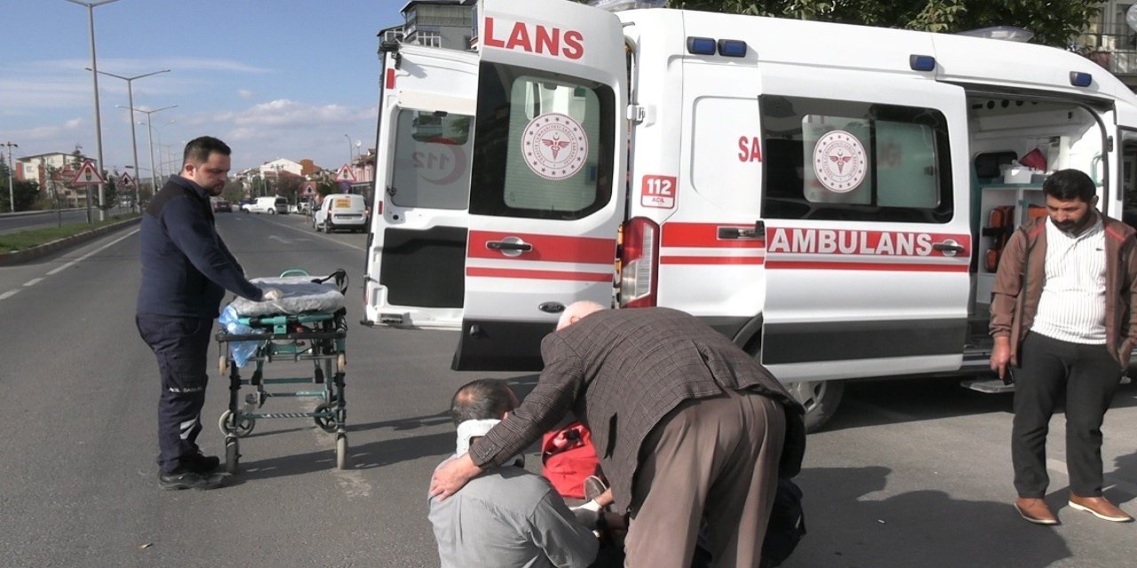 Yaşanan Trafik Kazasında 1 Kişi Yaralandı