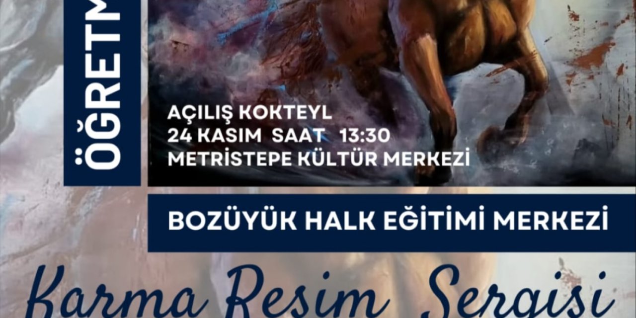 Bozüyük'te Öğretmenler Günü’ne Özel Sergi