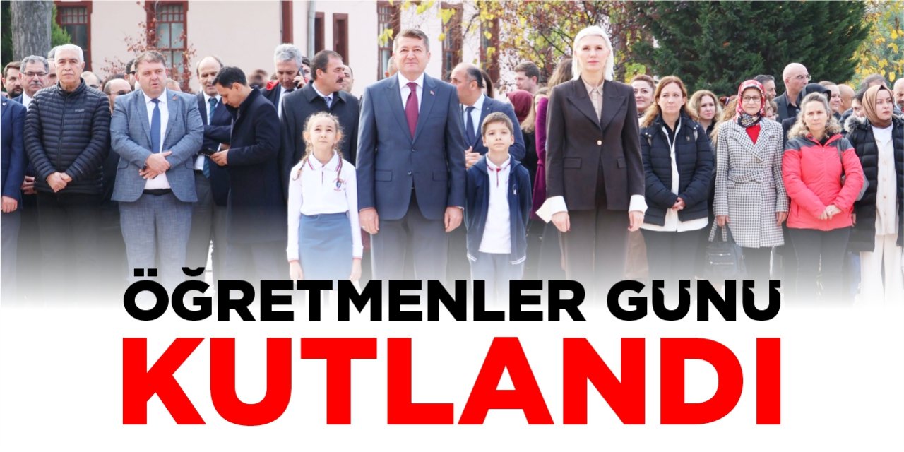 Öğretmenler Günü kutlandı