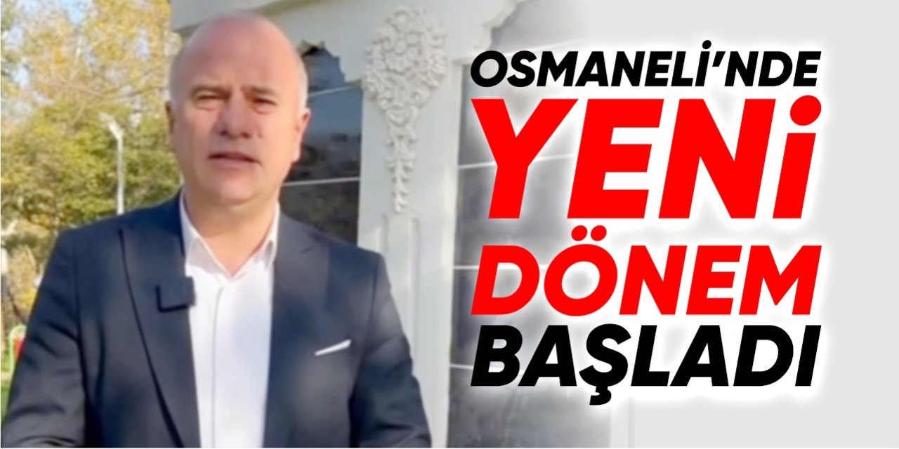 Osmaneli’nde yeni dönem başladı