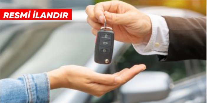 ARAÇ KİRALAMA HİZMET ALIMI İŞİ