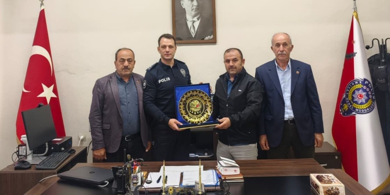 Muhtarlar İlçe Emniyet Amiri Kurtul İle Bir Araya Geldi