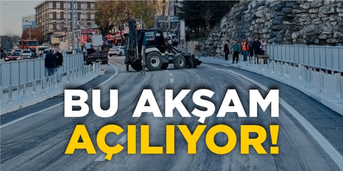 Hamsu Köprüsü bu akşam açılıyor