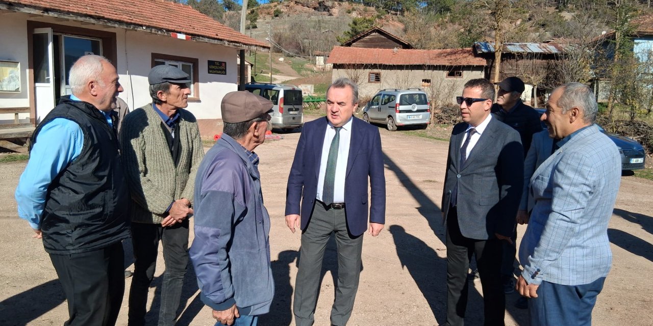 Kaymakam Öztürk Çalışmaları İnceledi