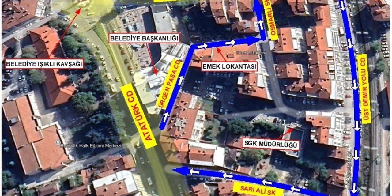 Bozüyük Trafiğinde Yeni Düzenleme