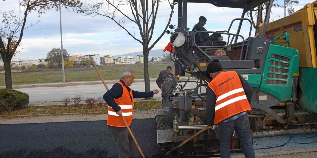 Park İçi Yollar Yenilendi