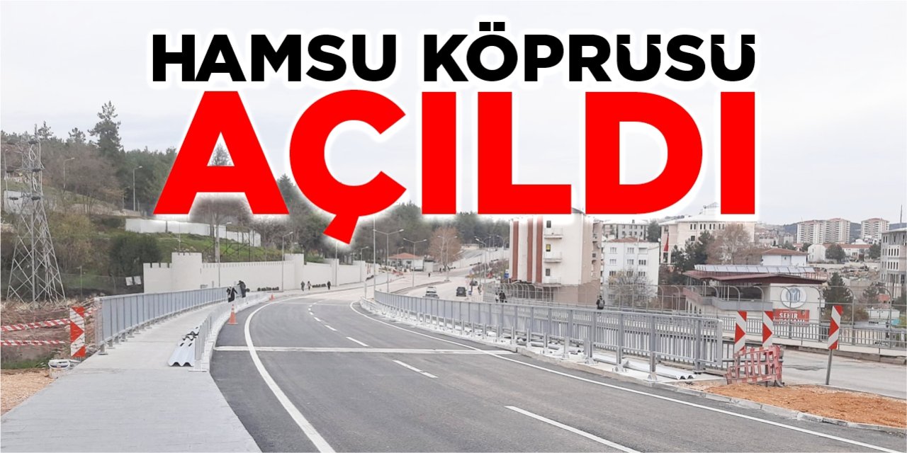 Hamsu Köprüsü açıldı