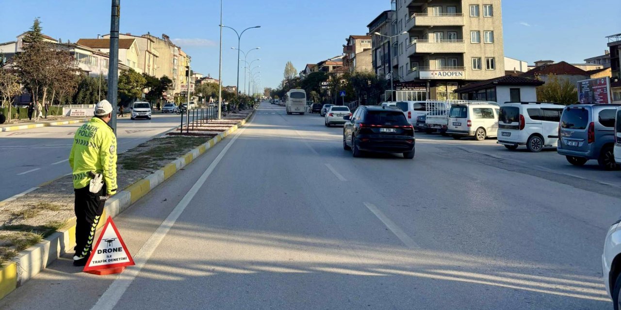 Osmaneli'nde Drone Denetimi!