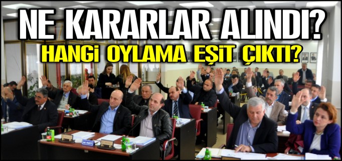 BOZÜYÜK BELEDİYESİ NİSAN AYI MECLİS TOPLANTISI YAPILDI
