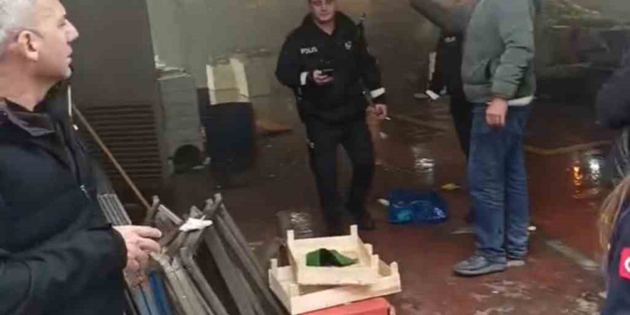 Pazar Alanında Korkutan Anlar