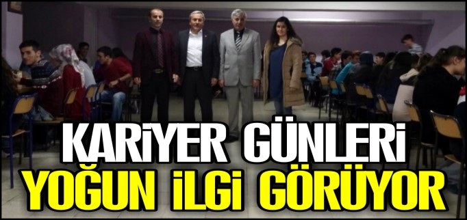 KARİYER GÜNLERİ YOĞUN İLGİ GÖRÜYOR