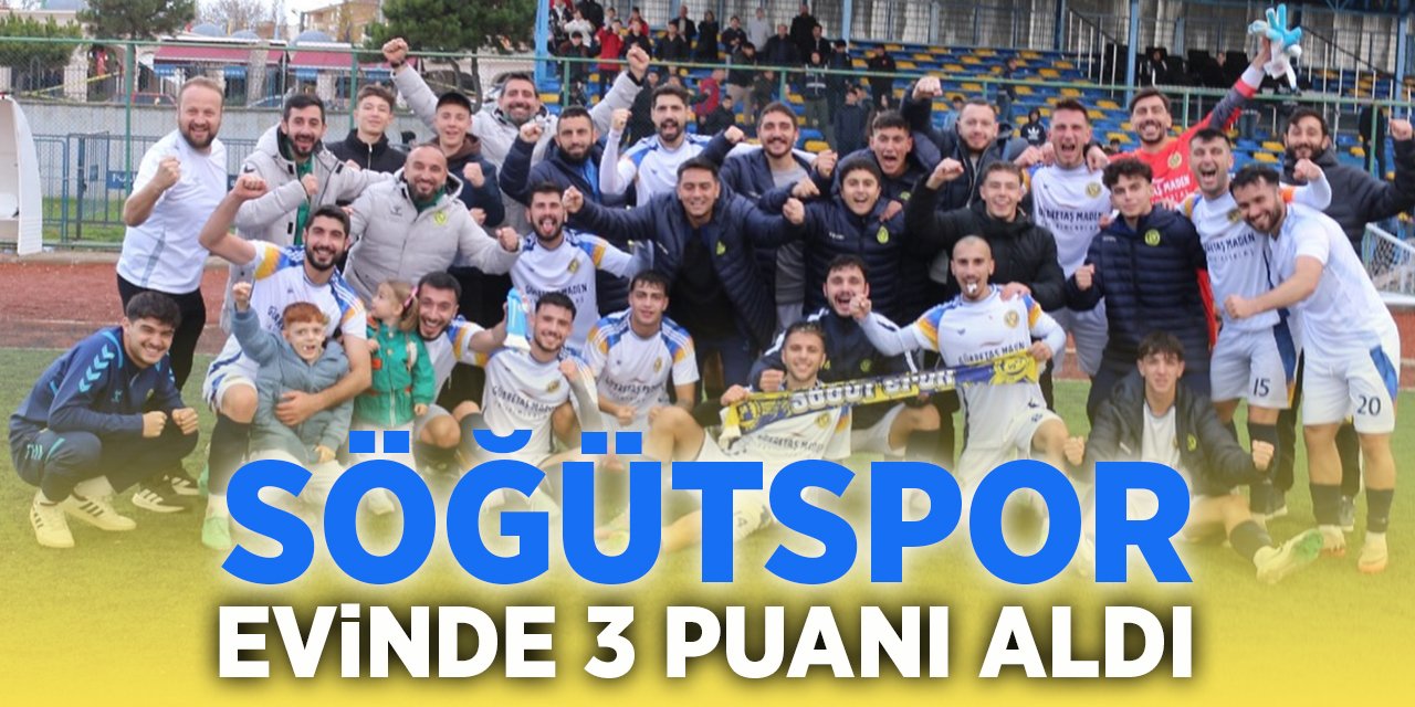 Söğütspor Evinde 3 Puanı Aldı