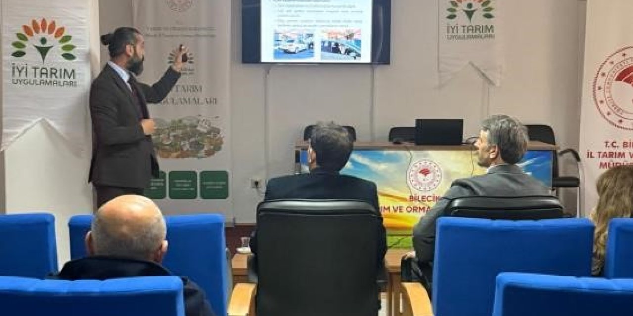Bilecik’te Üreticilere Marulda İyi Tarım Uygulamaları Eğitimi