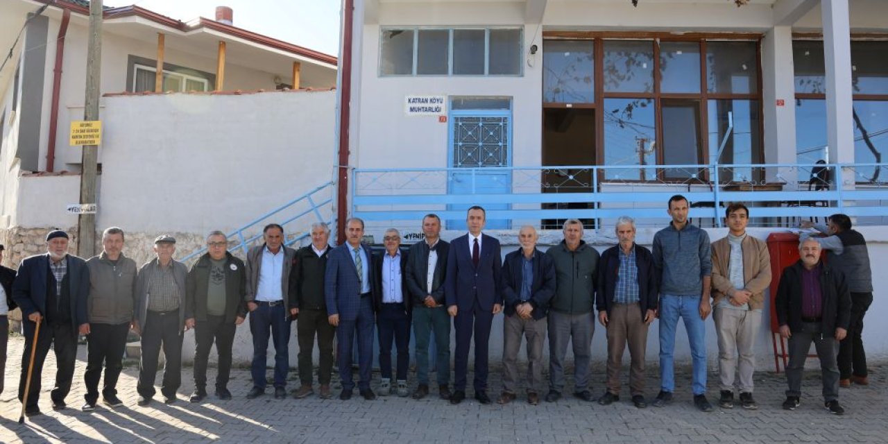 Müdür Ayvalık Çiftçilerle Bir Araya Geldi