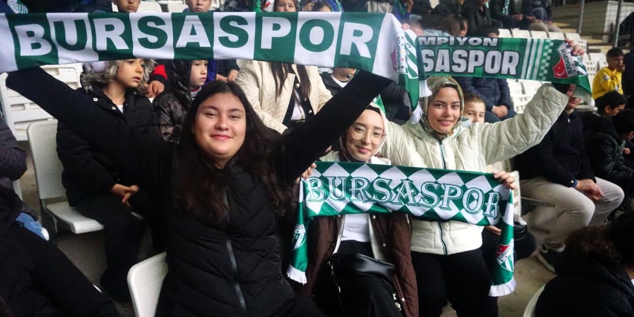 Çocuklar Bursaspor Coşkusunu Tribünde Yaşadı
